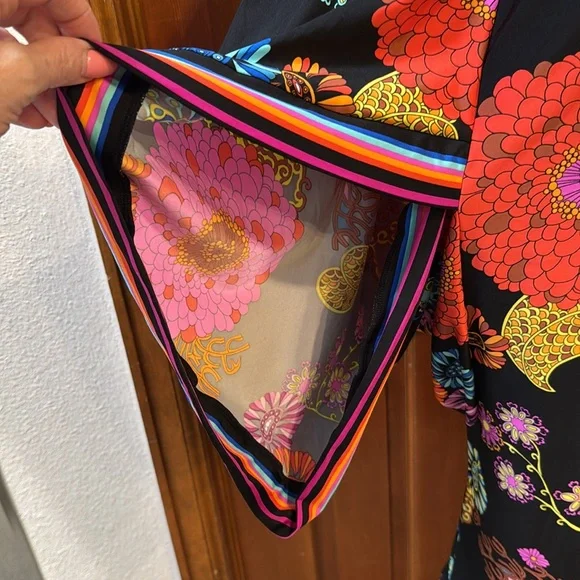 Trina Turk Multicolor Floral Dress - Picture 5 of 9